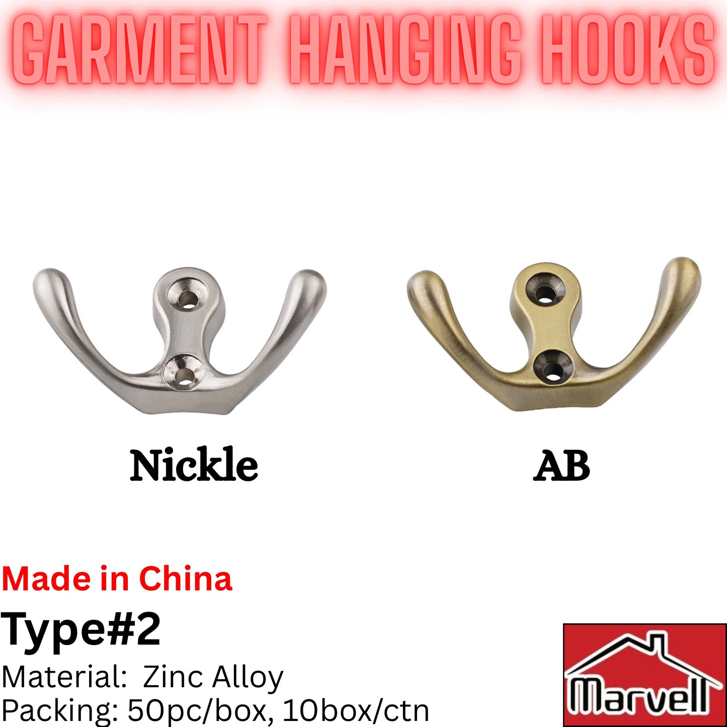 Garment Hanging Hooks Type#2