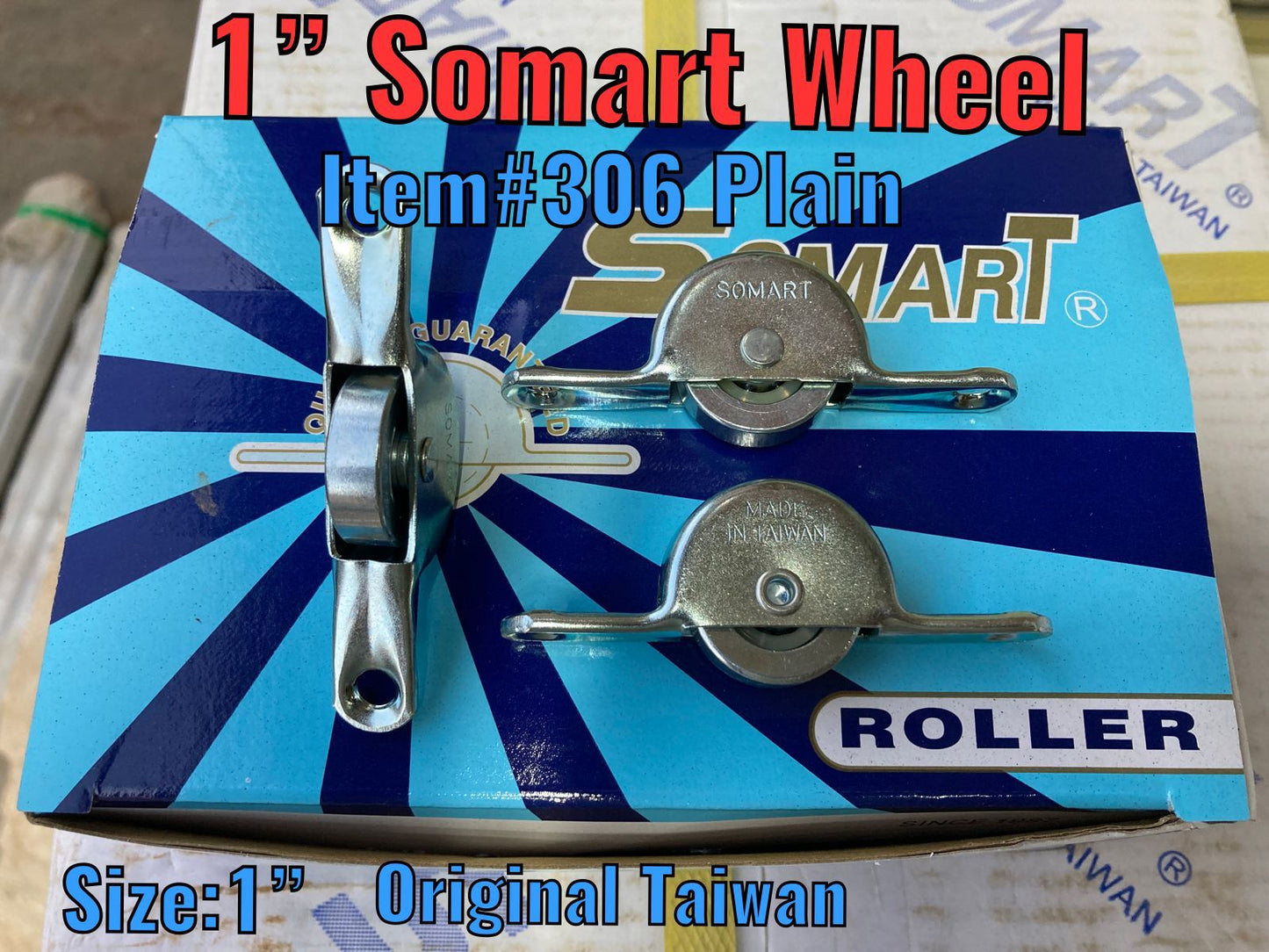 Somart Sliding Wheel 1”