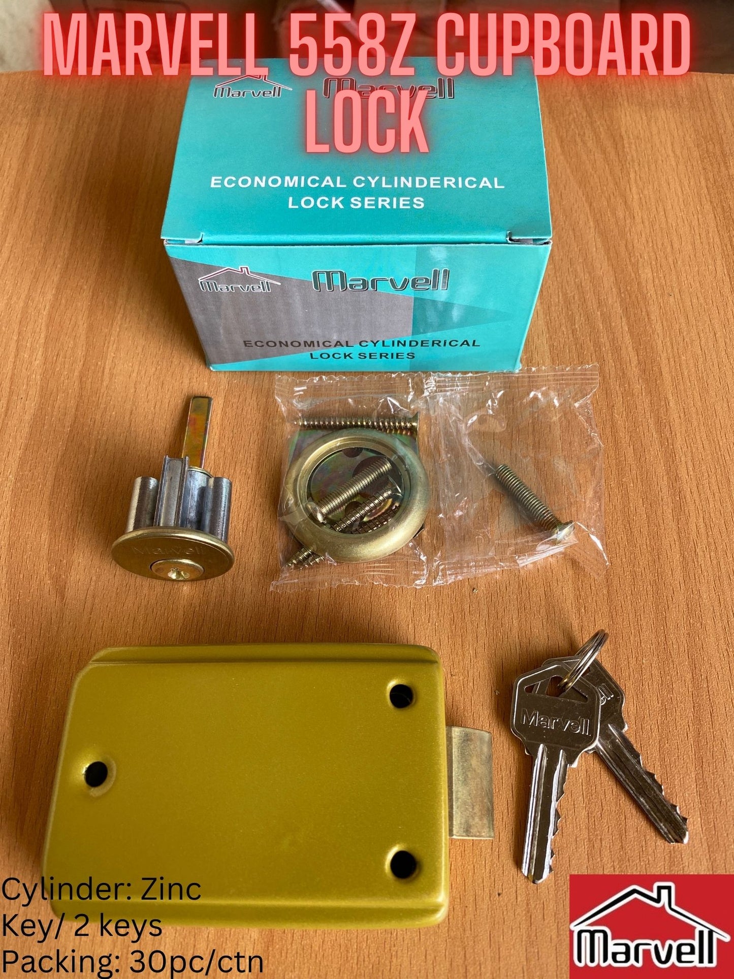 Marvell 558z Cupboard Lock