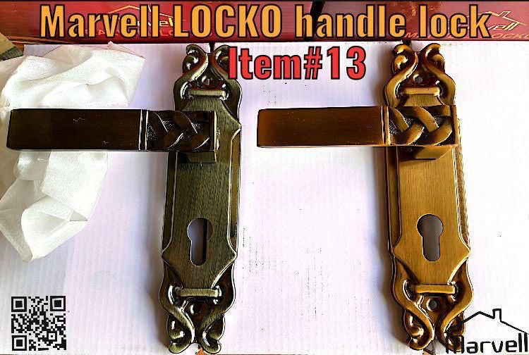 Marvell Locko Iron Plate Medium Body Handle Lock (Only Handle)