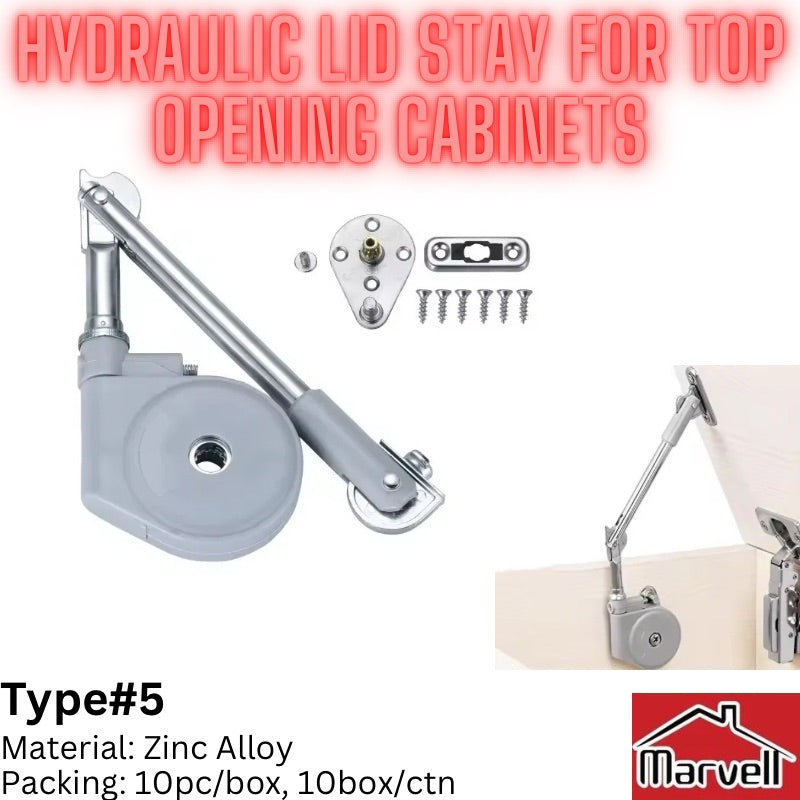 Hydraulic Lid Stay For Top Opening Cabinets Type#5