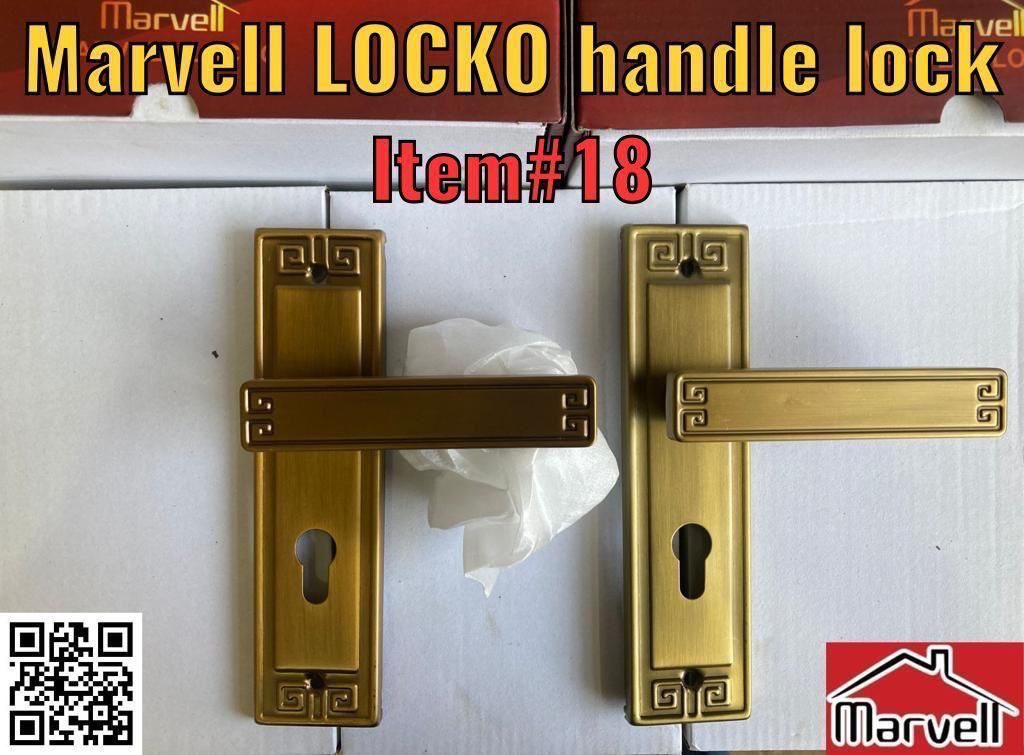 Marvell Locko Iron Plate Medium Body Handle Lock (Only Handle)
