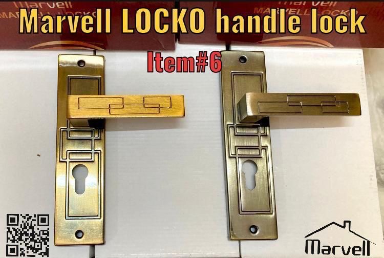 Marvell Locko Iron Plate Medium Body Handle Lock (Only Handle)