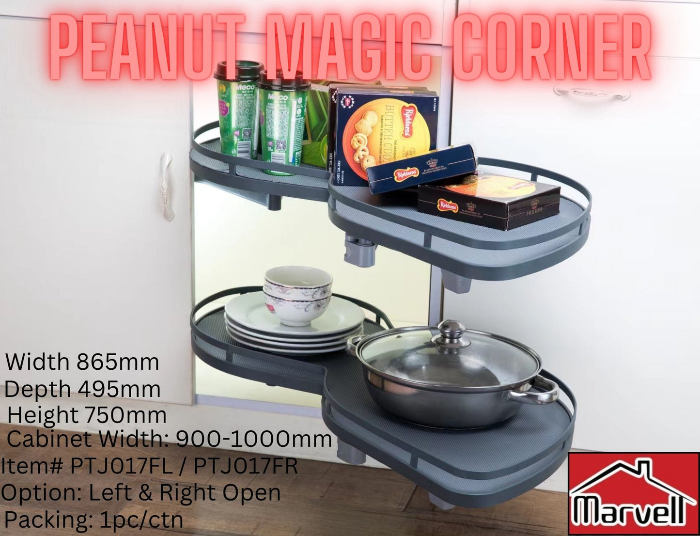 Marvell Kitchen Accessories Peanut Magic Corner