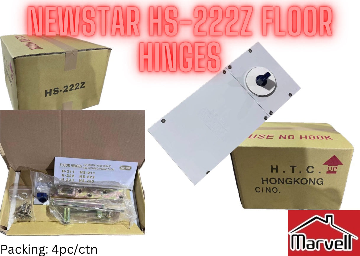NEWSTAR HS-222Z Floor Hinge For Glass Doors