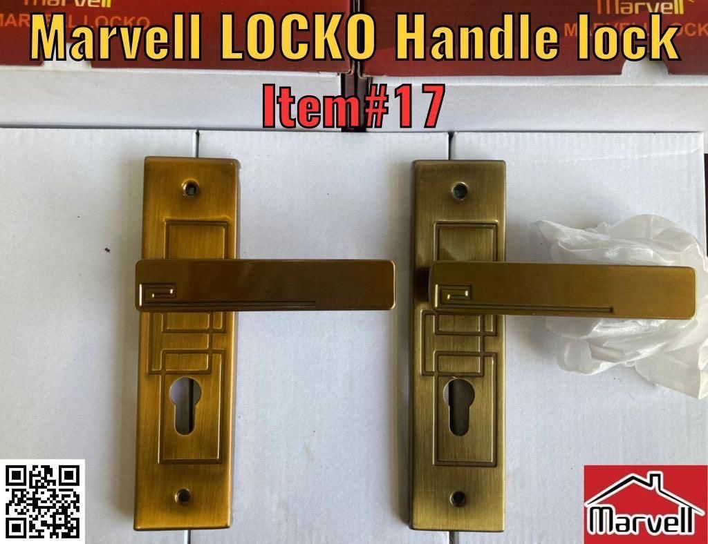Marvell Locko Iron Plate Medium Body Handle Lock (Only Handle)