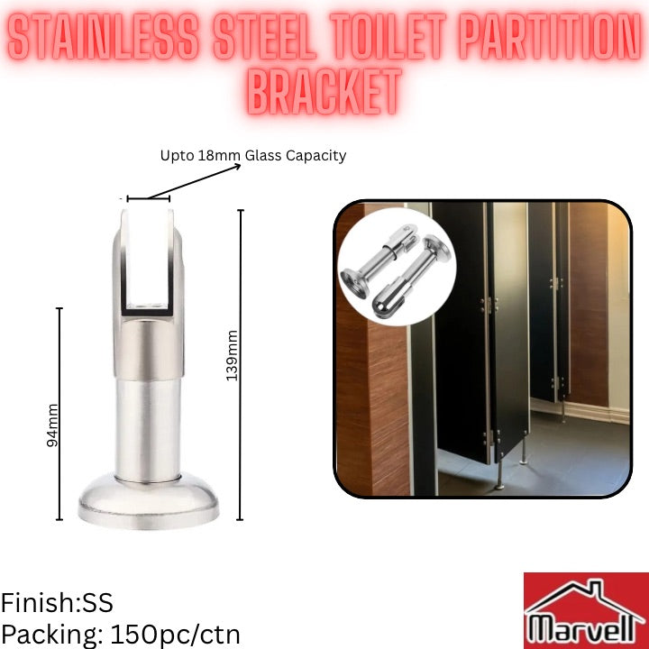 Stainless Steel Toilet Partition Bracket