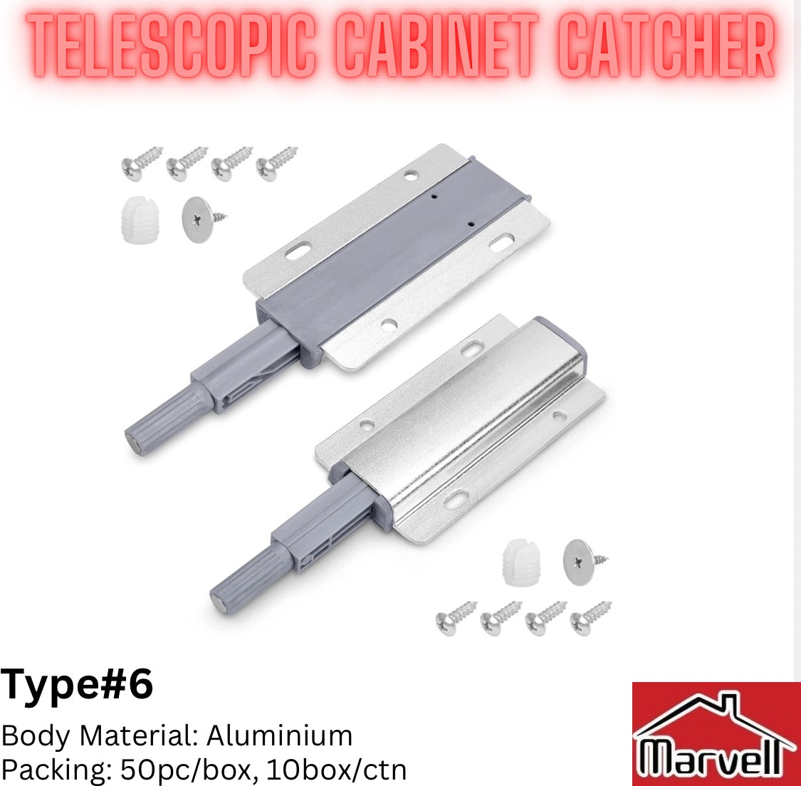 Marvell Aluminum Telescopic Magnetic Catcher Type#5