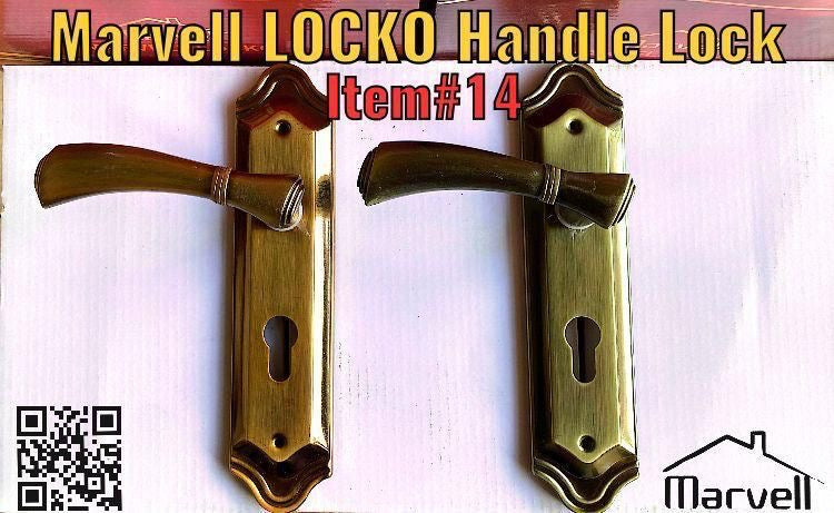 Marvell Locko Iron Plate Medium Body Handle Lock (Only Handle)