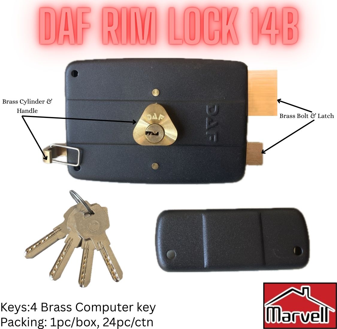 DAF Rim Lock 14B