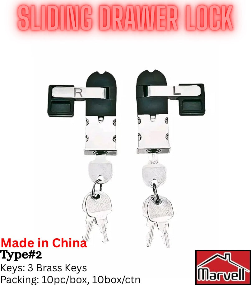Sliding Cabinet Lock | Type#2