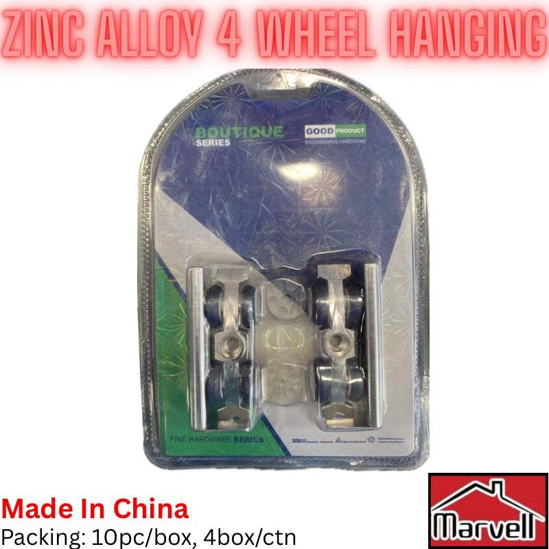Zinc Alloy Hanging Wheel for 1.5” Line