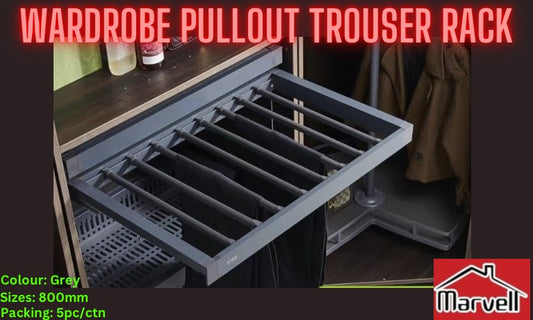 Wardrobe Pull-Out Trouser Rack