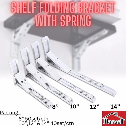 Marvell Folding Shelf Support Bracket With Spring