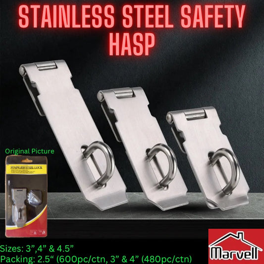 Stainless Steel Safety Hasp