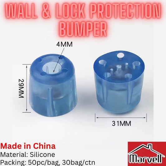 Wall & Lock Protection Bumper Stopper