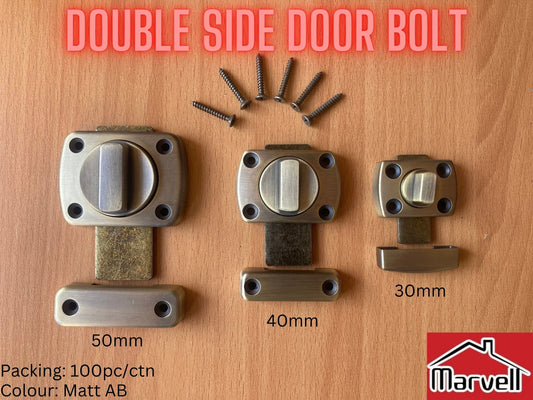 Double Sided Door Bolt
