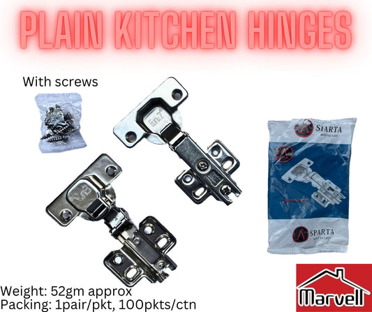 Sparta Plain Kitchen Cabinet Hinge