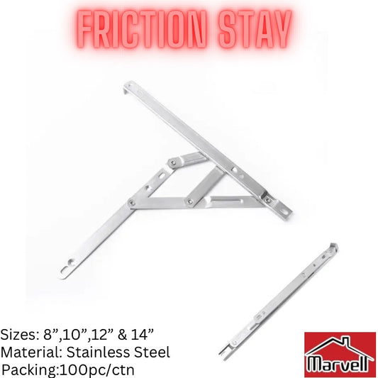 Stainless Steel Friction Stay/4 Bar Stay