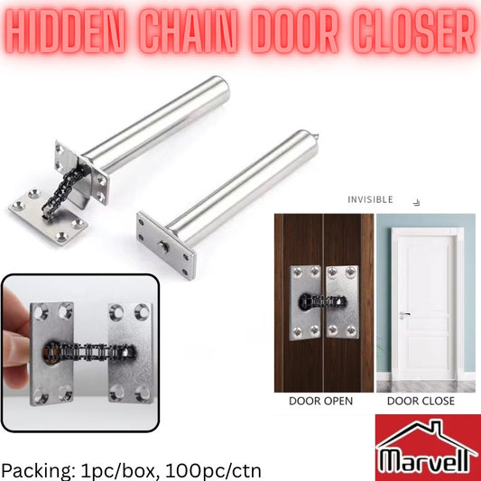 Hidden Chain Door Closer