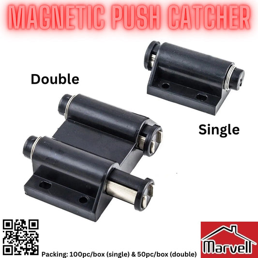 Magnetic Push Catcher for Double Door & Single Door Cabinets