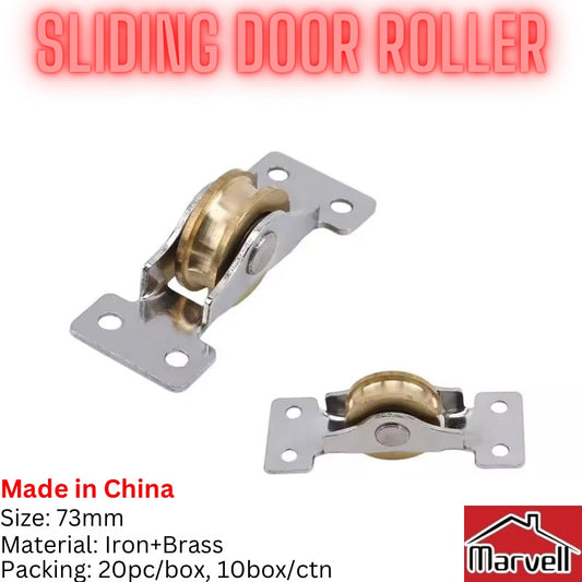 Brass Sliding Door Wheel