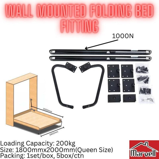 Wall Mounted Folding Bed Fitting