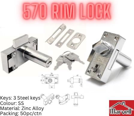 570 Rim Lock (Alpha Lock)