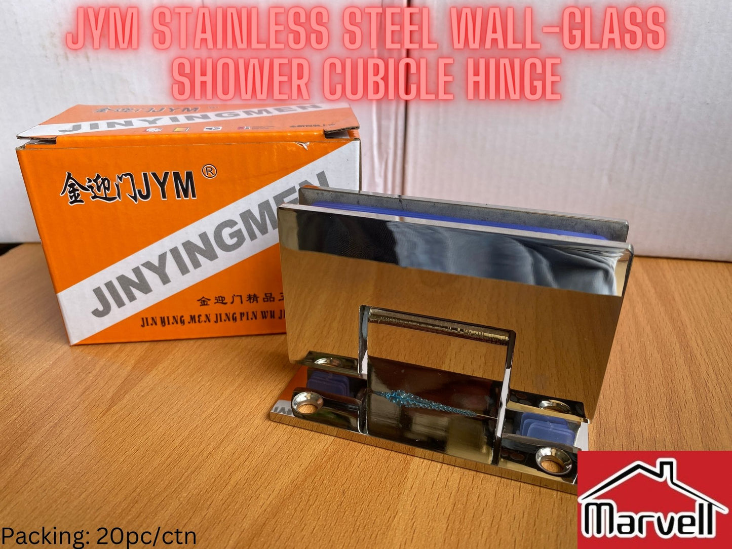 JYM (JINYINGMEN) Stainless Steel Shower Cubicle Hinge