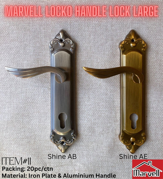 Marvell Locko Iron Sheet Handle Lock (Large) Only Handle