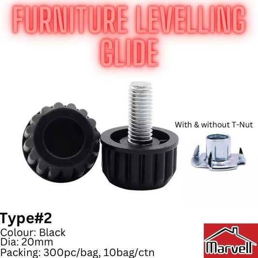 Furniture Levelling Screw/Glide