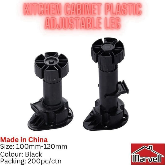 Kitchen Cabinet Plastic Adjustable Leg