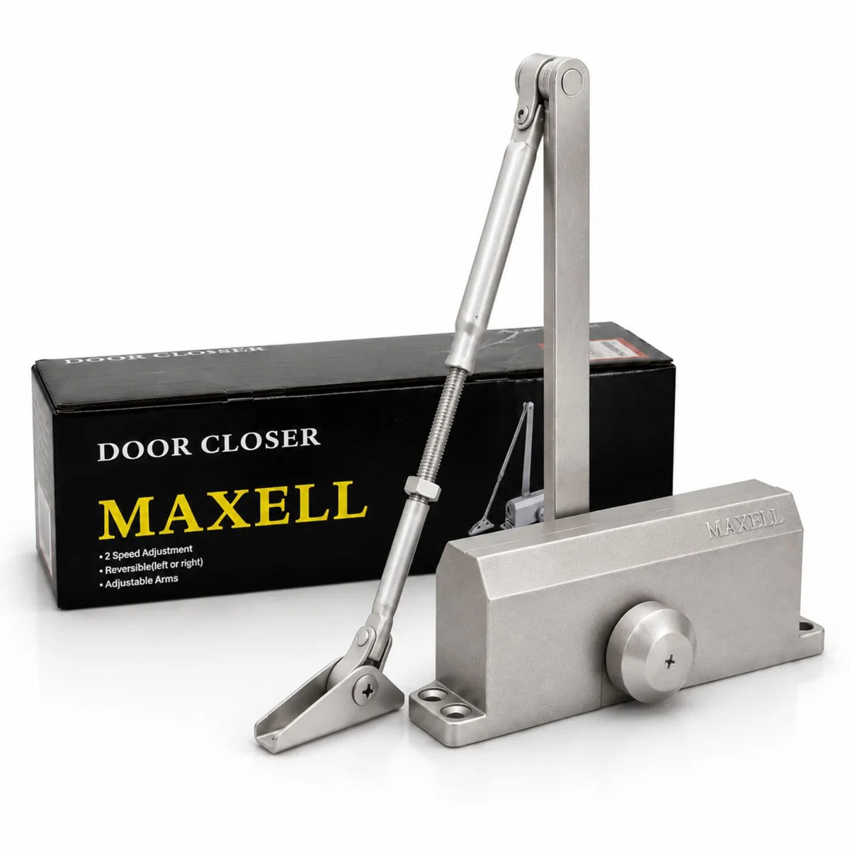 KHAS Maxell B70 Door Closer | 65kg Hydraulic Door Closer | Bronze, Silver & Champagne