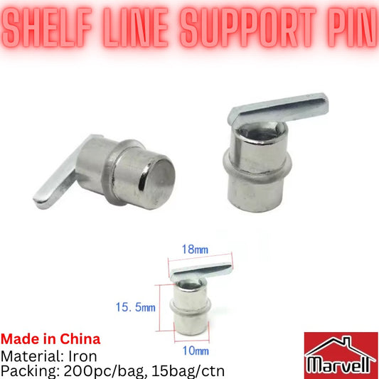 Shelf Line Support Pin