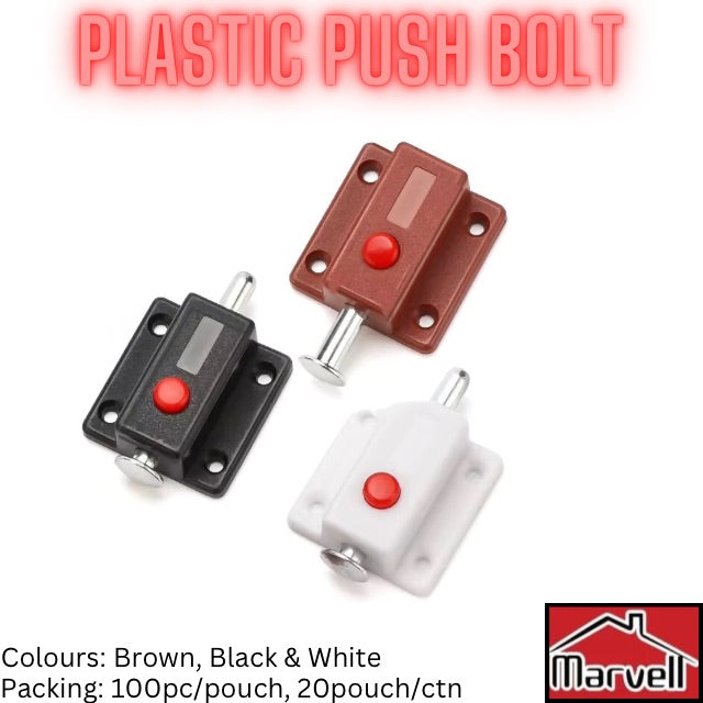 Plastic Push Bolt