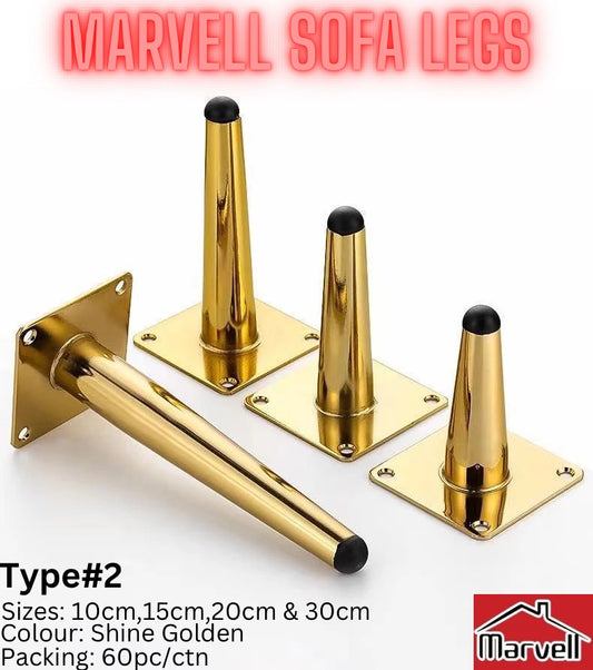 Marvell Sofa Leg Type#2 Golden