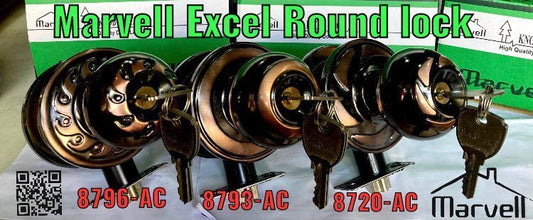 Marvell Excel Round Lock - Entrance & Bathroom