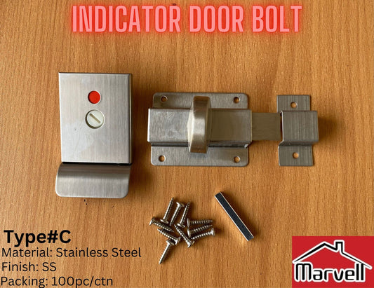 Indicator Door Bolt Type#C