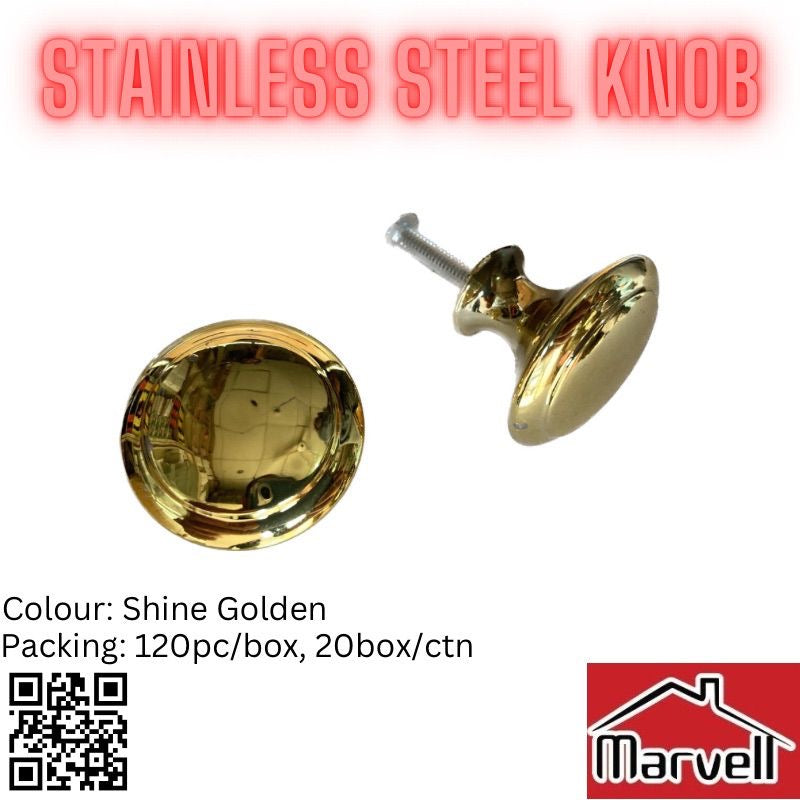 Marvell Stainless Steel Knob