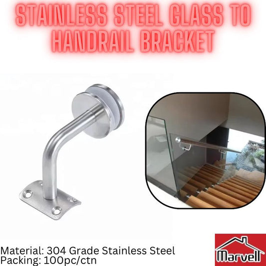 Stainless Steel Glass To Handrail Bracket