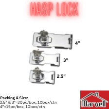Safety Hasp Lock