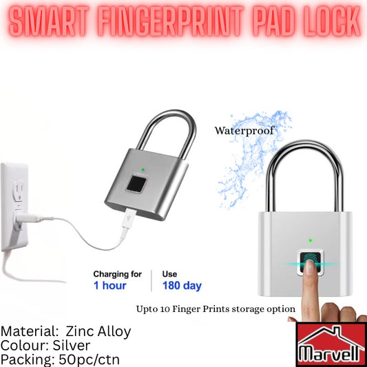 Smart Finger Print Pad Lock