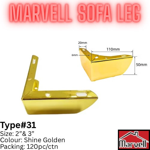 Marvell Sofa Leg Type#31