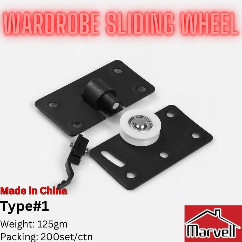 Wardrobe Sliding Wheel Type#1