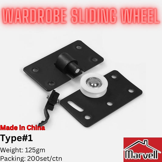 Wardrobe Sliding Wheel Type#1