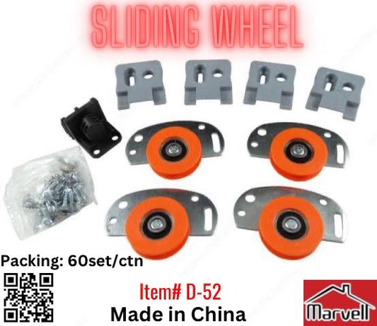 Wardrobe Sliding Wheel D-52