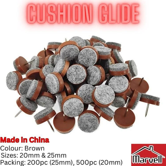 Carpet Cushion Glide with Nail