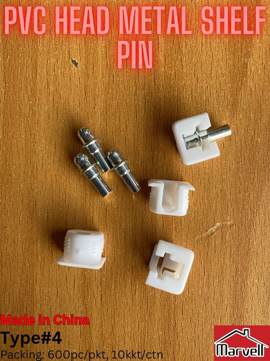 PVC Head Metal Shelf Pin