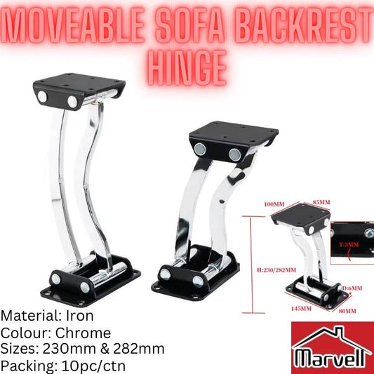 Moveable Sofa Backrest Hinge