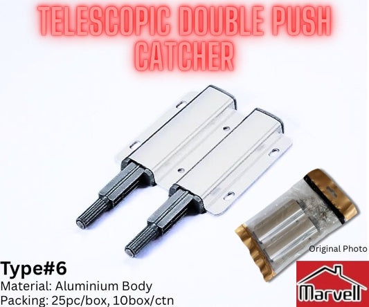 Marvell Aluminium Telescopic Magnetic Double Catcher Type#6